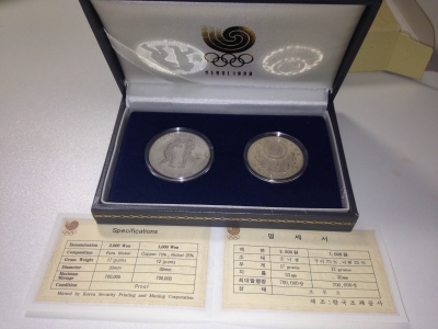 1988年ソウル五輪　記念メダル