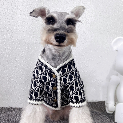 ブランド ディオール ペット セーターと グッチ 犬の綿服 かわいい
